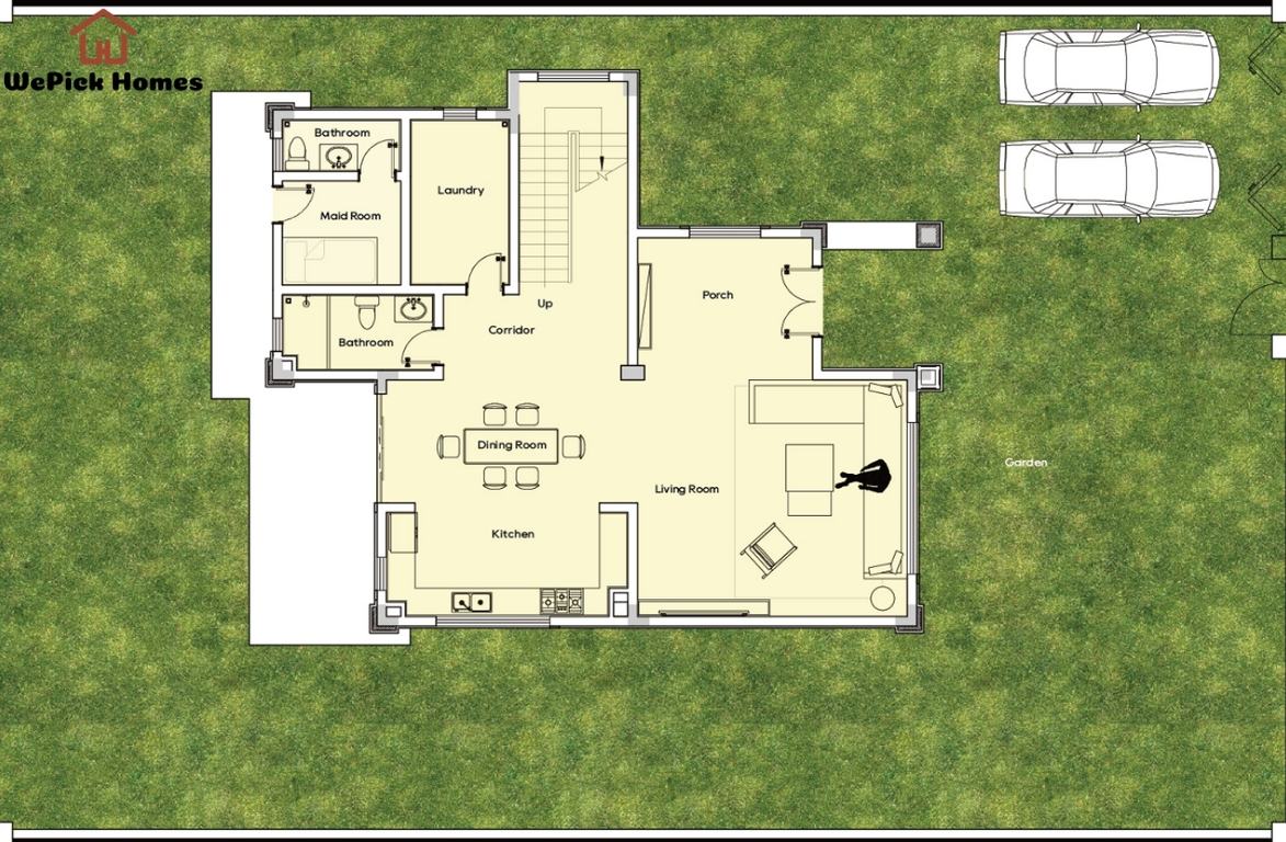 Five-bedroom Villa For Sale in Ndera, Kigali | WePick Homes Real Estate.